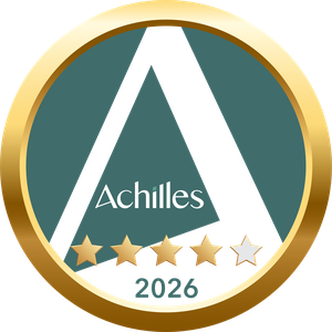 Achilles Sustainability Score 2026 (4 stjärnor)