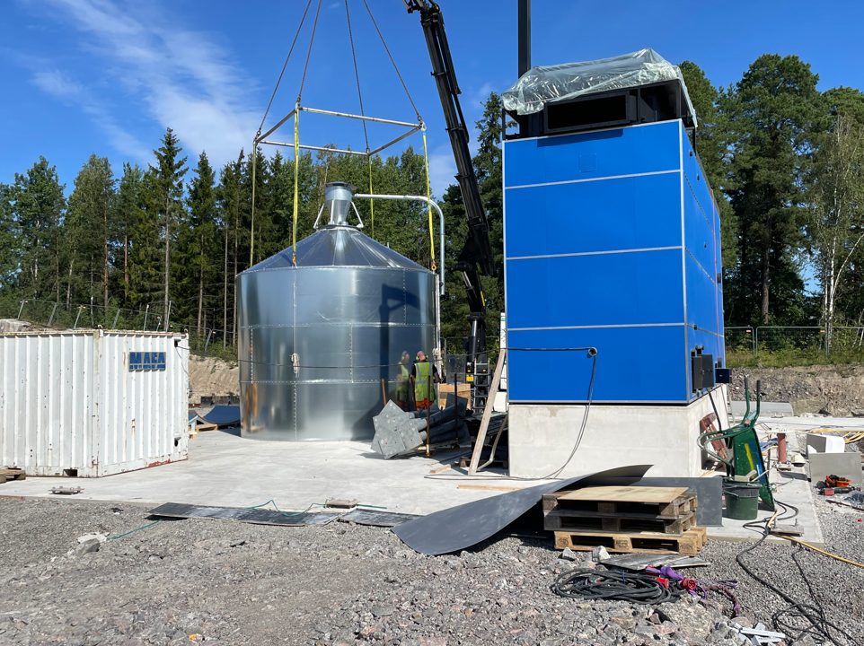 2x5MW pelletspannor, Finspång